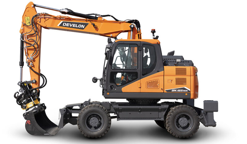 New 2025 Develon DX165WR-7 Wheeled Excavators