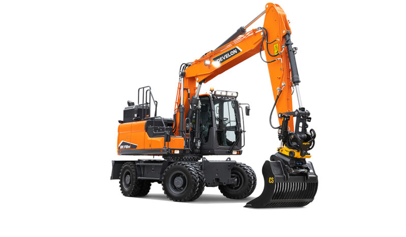 New 2025 Develon DX170W-7 Wheeled Excavators full