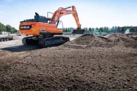 New 2025 Develon DX225LC-7 Tracked Excavators
