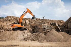New 2025 Develon DX255LC-7 Tracked Excavators