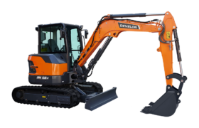 New 2025 Develon DX50Z Mini Excavators