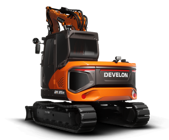 New 2025 Develon DX85R-7 Tracked Excavators full