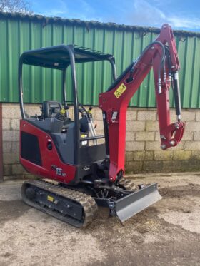 1.6t Yanmar SV15VT Essential Mini Excavator 2023 full