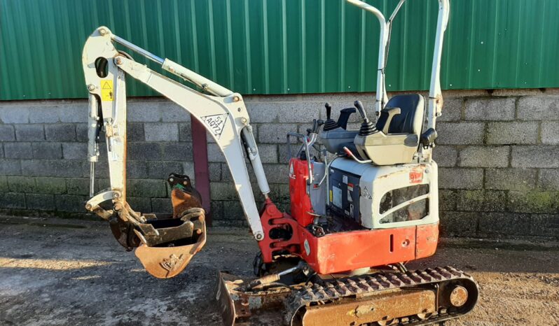 1T Excavator Takeuchi TB210 2017 full