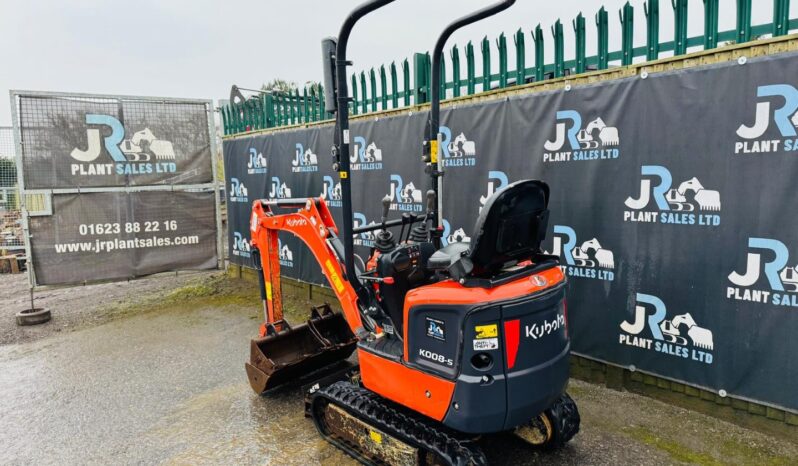 2022 Kubota K008-5 Excavator full