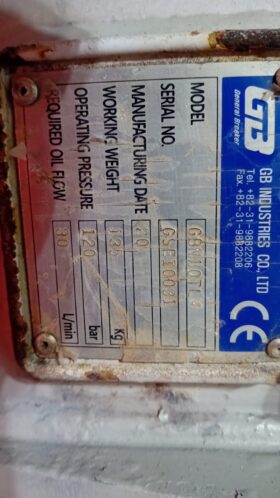 1.5T Breaker Attachment GB Industries GBN10TL 2019 (Hitachi Bracket) full