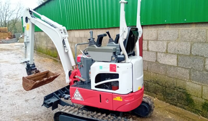 1T Excavator Takeuchi TB210 2018 full