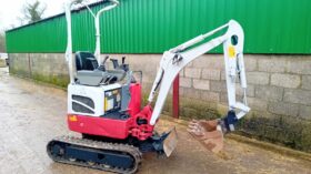 1T Excavator Takeuchi TB210 2018 full