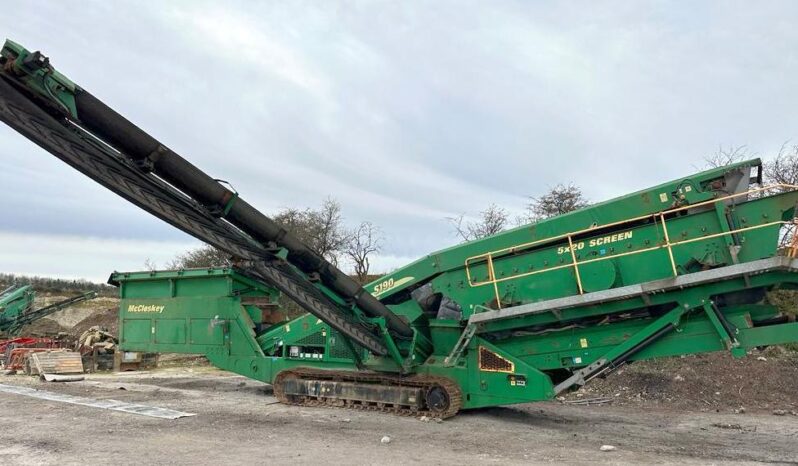 McCloskey S190 2 Deck Screen (Used) 2015 – 8600hrs full