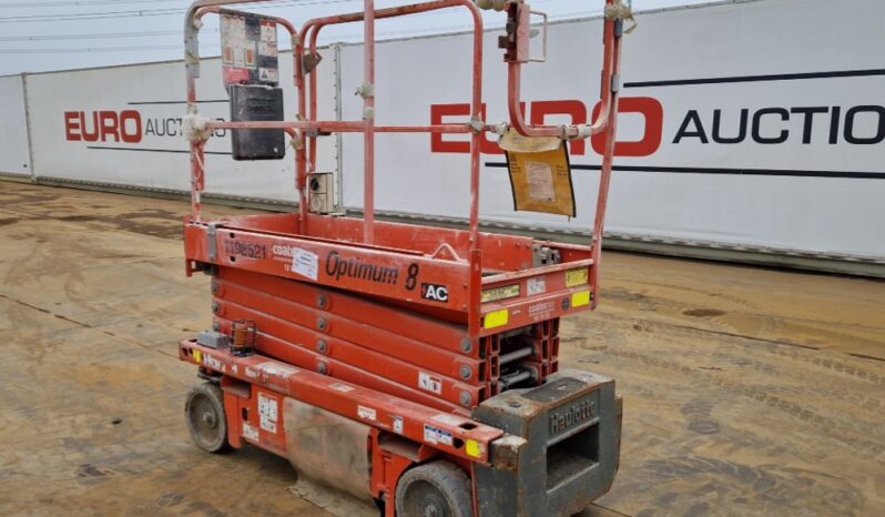 2018 Haulotte Optimum 8 Manlifts For Auction: Leeds, UK – 30th April, 1st, 2nd & 3rd May 25 full