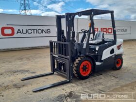 Unused 2024 Bobcat D30NX Forklifts For Auction: Leeds, UK – 30th April, 1st, 2nd & 3rd May 25