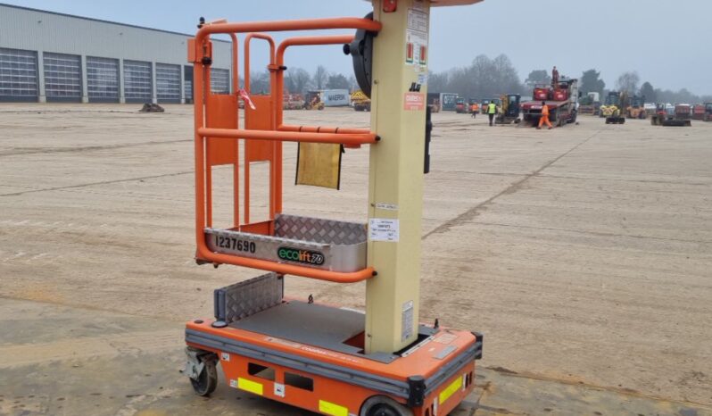 2018 Power Towers Ecolift 70 Manlifts For Auction: Leeds, UK – 30th April, 1st, 2nd & 3rd May 25 full
