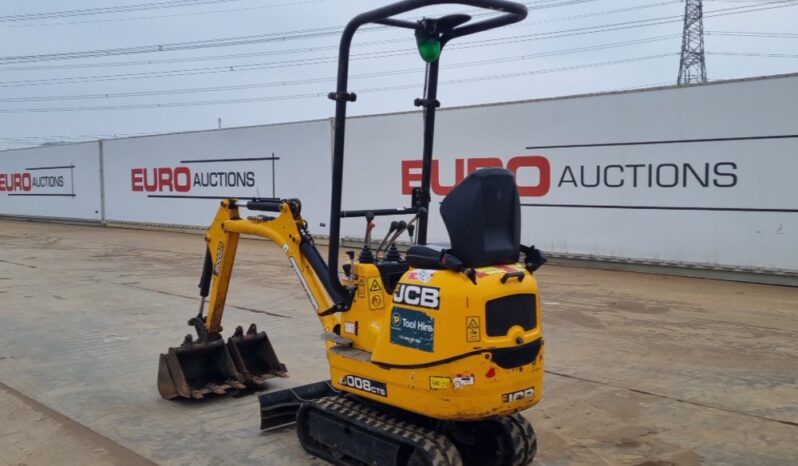 2020 JCB 8008CTS Micro Excavators For Auction: Leeds, UK – 30th April, 1st, 2nd & 3rd May 25 full