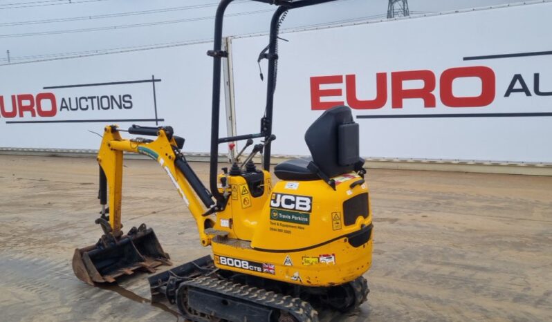 2020 JCB 8008CTS Micro Excavators For Auction: Leeds, UK – 30th April, 1st, 2nd & 3rd May 25 full