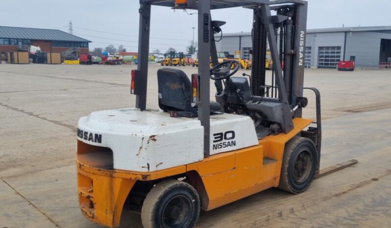 Nissan FGJ02A30U Forklifts For Auction: Leeds, UK – 30th April, 1st, 2nd & 3rd May 25 full