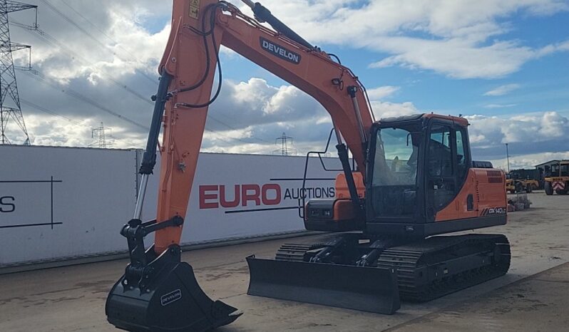 Unused 2024 Develon DX140LC 10 Ton+ Excavators For Auction: Leeds, UK – 30th April, 1st, 2nd & 3rd May 25