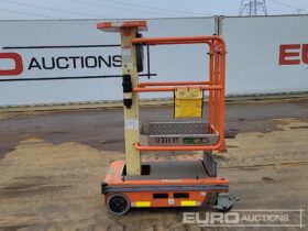2018 Power Towers Ecolift 70 Manlifts For Auction: Leeds, UK – 30th April, 1st, 2nd & 3rd May 25 full