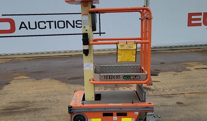 2018 Power Towers Ecolift 70 Manlifts For Auction: Leeds, UK – 30th April, 1st, 2nd & 3rd May 25 full
