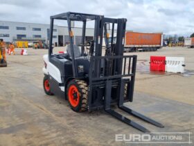 Unused 2024 Bobcat D30NX Forklifts For Auction: Leeds, UK – 30th April, 1st, 2nd & 3rd May 25 full