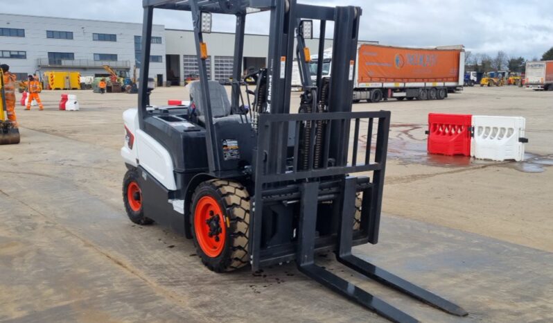 Unused 2024 Bobcat D30NX Forklifts For Auction: Leeds, UK – 30th April, 1st, 2nd & 3rd May 25 full