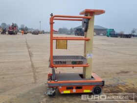 2018 Power Towers Ecolift 70 Manlifts For Auction: Leeds, UK – 30th April, 1st, 2nd & 3rd May 25 full