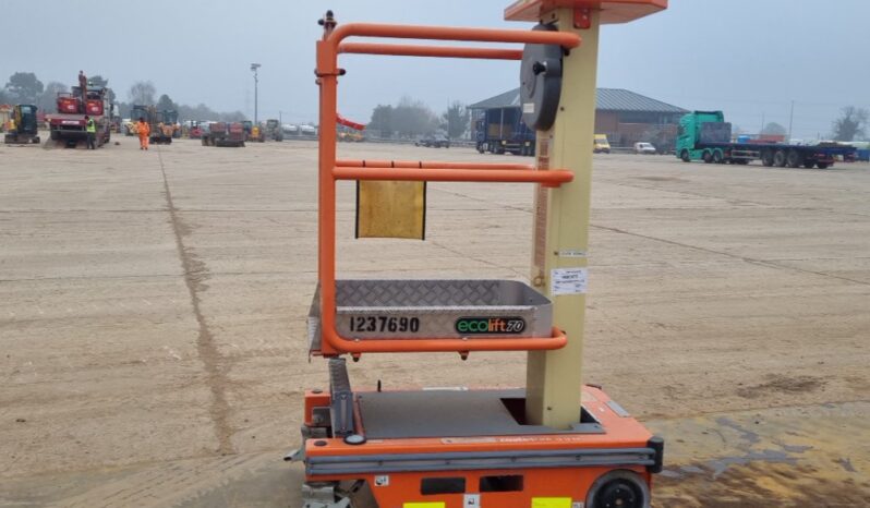 2018 Power Towers Ecolift 70 Manlifts For Auction: Leeds, UK – 30th April, 1st, 2nd & 3rd May 25 full