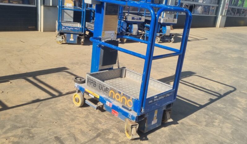 2014 Power Towers Nano Manlifts For Auction: Leeds, UK – 30th April, 1st, 2nd & 3rd May 25 full