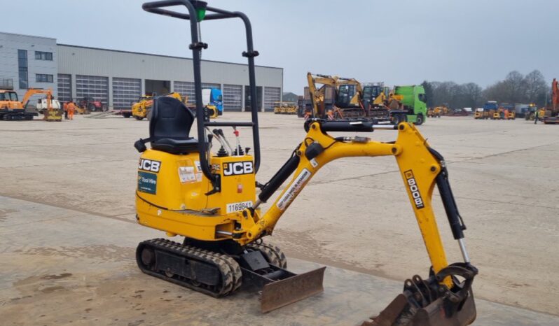 2020 JCB 8008CTS Micro Excavators For Auction: Leeds, UK – 30th April, 1st, 2nd & 3rd May 25 full