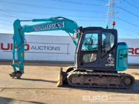 2019 Kobelco SK75SR-7 6 Ton+ Excavators For Auction: Leeds, UK – 30th April, 1st, 2nd & 3rd May 25 full