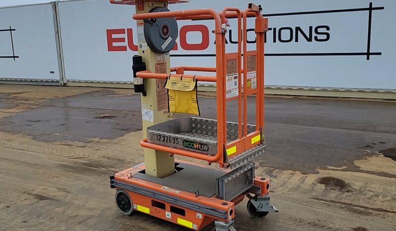 2018 Power Towers Ecolift 70 Manlifts For Auction: Leeds, UK – 30th April, 1st, 2nd & 3rd May 25 full