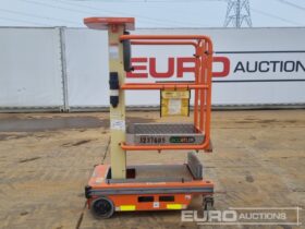 2018 Power Towers Ecolift 70 Manlifts For Auction: Leeds, UK – 30th April, 1st, 2nd & 3rd May 25 full