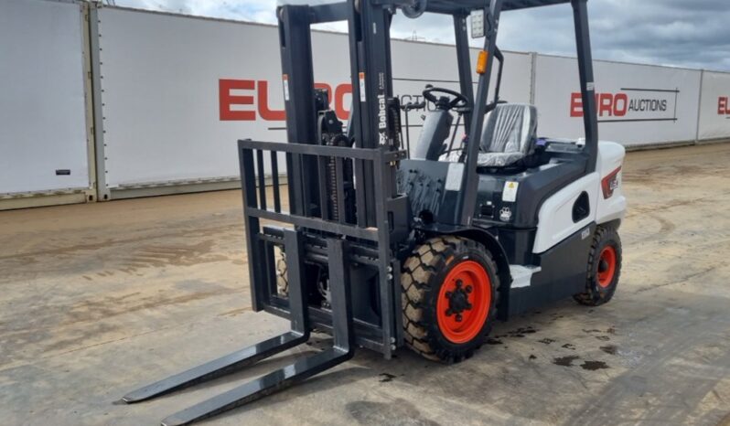 Unused 2024 Bobcat D30NX Forklifts For Auction: Leeds, UK – 30th April, 1st, 2nd & 3rd May 25