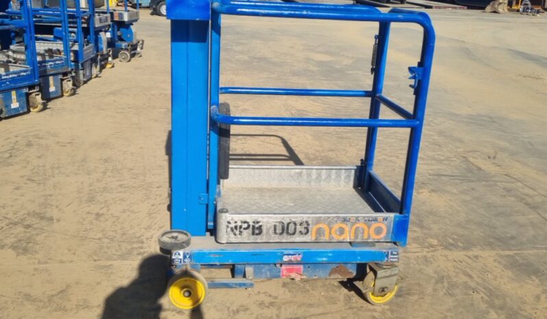 2013 Power Towers Nano Manlifts For Auction: Leeds, UK – 30th April, 1st, 2nd & 3rd May 25 full