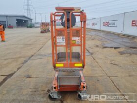 2018 Power Towers Ecolift 70 Manlifts For Auction: Leeds, UK – 30th April, 1st, 2nd & 3rd May 25 full