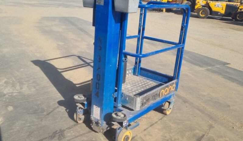 2014 Power Towers Nano Manlifts For Auction: Leeds, UK – 30th April, 1st, 2nd & 3rd May 25 full