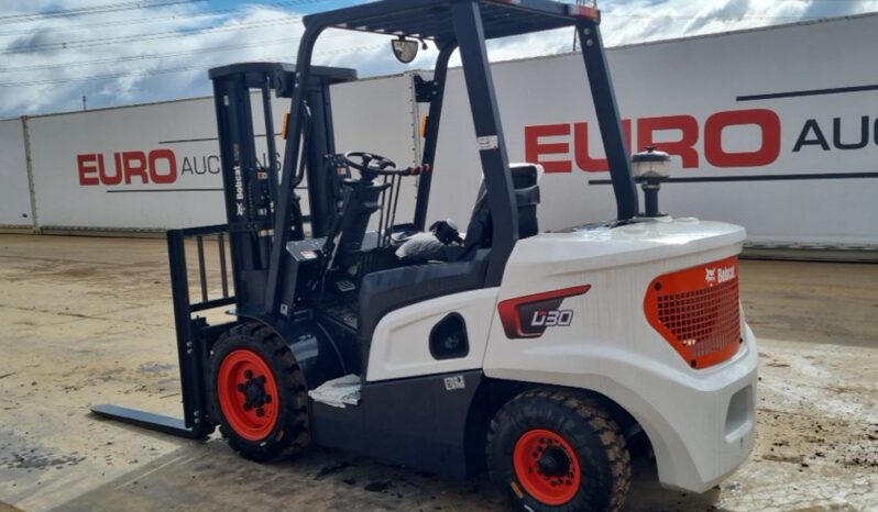 Unused 2024 Bobcat D30NX Forklifts For Auction: Leeds, UK – 30th April, 1st, 2nd & 3rd May 25 full