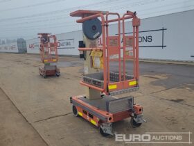 2018 Power Towers Ecolift 70 Manlifts For Auction: Leeds, UK – 30th April, 1st, 2nd & 3rd May 25 full