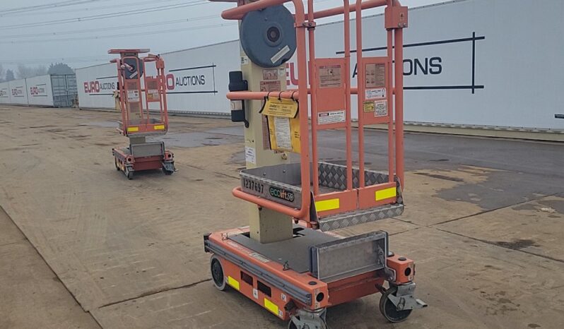 2018 Power Towers Ecolift 70 Manlifts For Auction: Leeds, UK – 30th April, 1st, 2nd & 3rd May 25 full