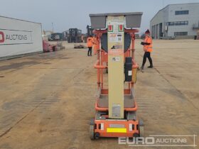 2018 Power Towers Ecolift 50 Manlifts For Auction: Leeds, UK – 30th April, 1st, 2nd & 3rd May 25 full