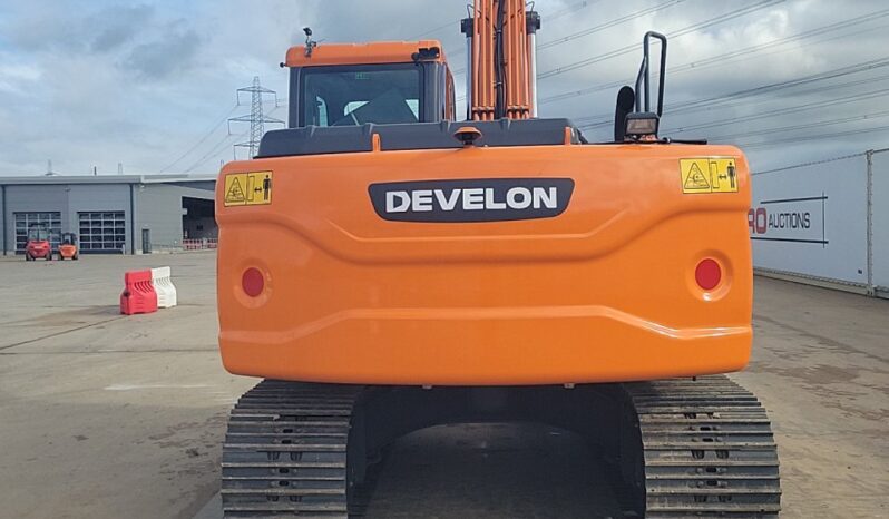 Unused 2024 Develon DX140LC 10 Ton+ Excavators For Auction: Leeds, UK – 30th April, 1st, 2nd & 3rd May 25 full