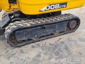 2020 JCB 8008CTS Micro Excavators For Auction: Leeds, UK – 30th April, 1st, 2nd & 3rd May 25 full