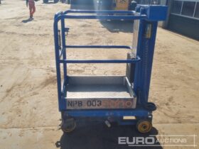 2013 Power Towers Nano Manlifts For Auction: Leeds, UK – 30th April, 1st, 2nd & 3rd May 25 full
