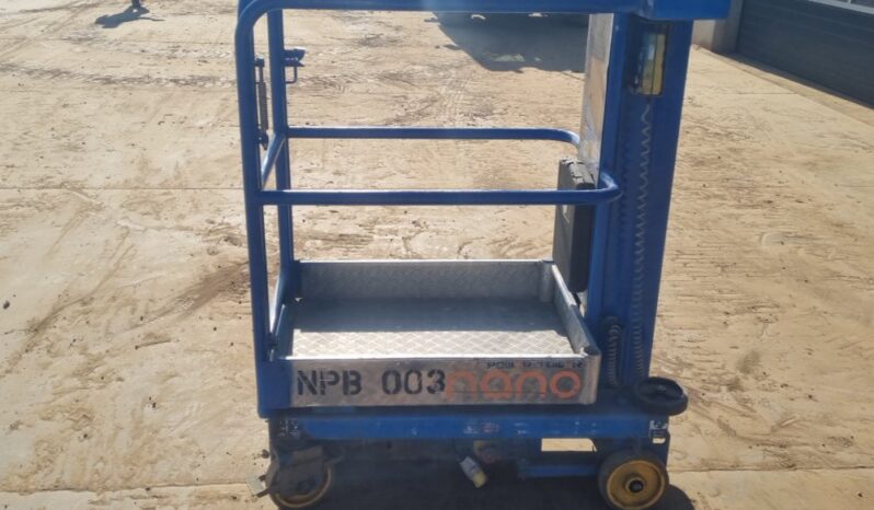 2013 Power Towers Nano Manlifts For Auction: Leeds, UK – 30th April, 1st, 2nd & 3rd May 25 full