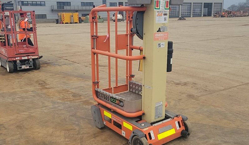 2018 Power Towers Ecolift 50 Manlifts For Auction: Leeds, UK – 30th April, 1st, 2nd & 3rd May 25 full