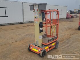 2018 Power Towers Ecolift 50 Manlifts For Auction: Leeds, UK – 30th April, 1st, 2nd & 3rd May 25