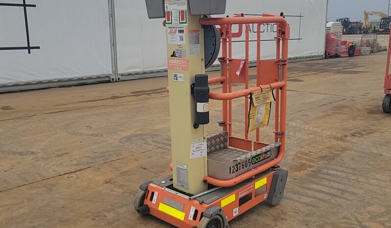2018 Power Towers Ecolift 50 Manlifts For Auction: Leeds, UK – 30th April, 1st, 2nd & 3rd May 25