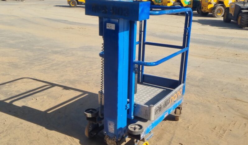 2013 Power Towers Nano Manlifts For Auction: Leeds, UK – 30th April, 1st, 2nd & 3rd May 25 full