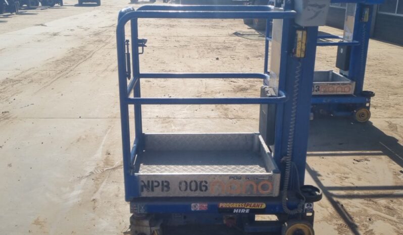2014 Power Towers Nano Manlifts For Auction: Leeds, UK – 30th April, 1st, 2nd & 3rd May 25 full