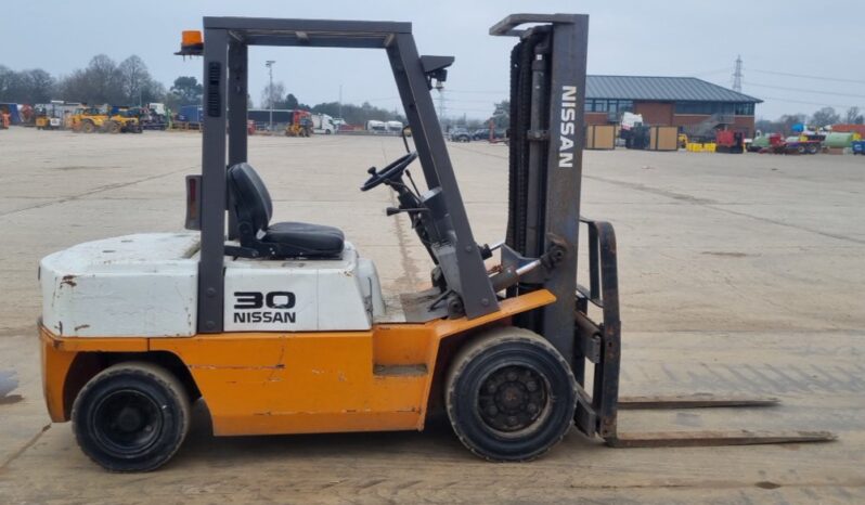 Nissan FGJ02A30U Forklifts For Auction: Leeds, UK – 30th April, 1st, 2nd & 3rd May 25 full