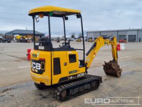 2020 JCB 16C-1 Mini Excavators For Auction: Leeds, UK – 30th April, 1st, 2nd & 3rd May 25 full